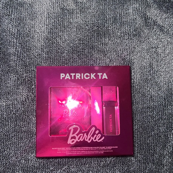 Patrick Ta x Barbie Blush Duo and Lip Plumper Set. LIMITED EDITION. Brand new - Picture 2 of 5